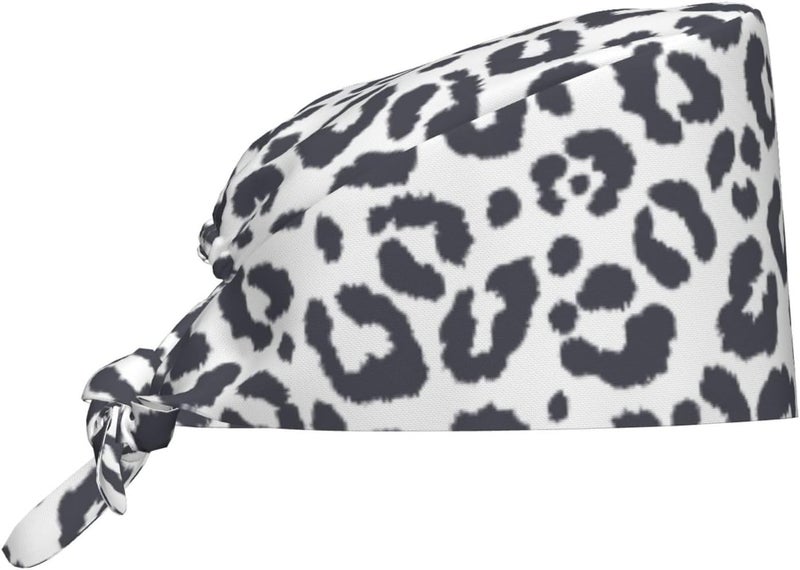 FATTTYCY Surgical Scrub Cap with Sweatband Adjustable Tie Back Working Cap for Men Women - Image 1